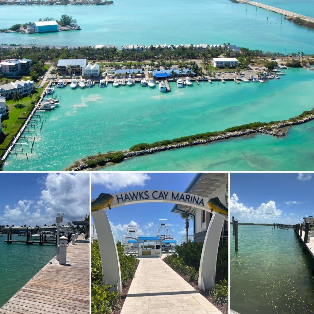 Commercial marina and seawall engineering at Hawks Cay, Duck Key, Florida Keys