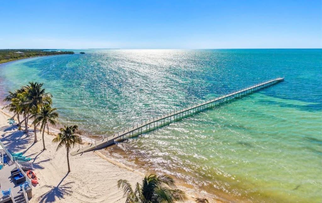 Commercial marine engineering for a custom dock in the Florida Keys