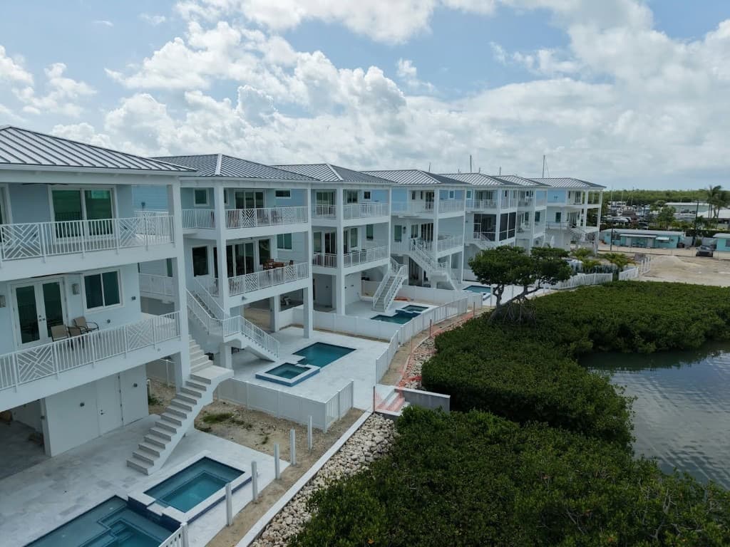 Structural engineering for a waterfront multi-unit housing community in the Florida Keys